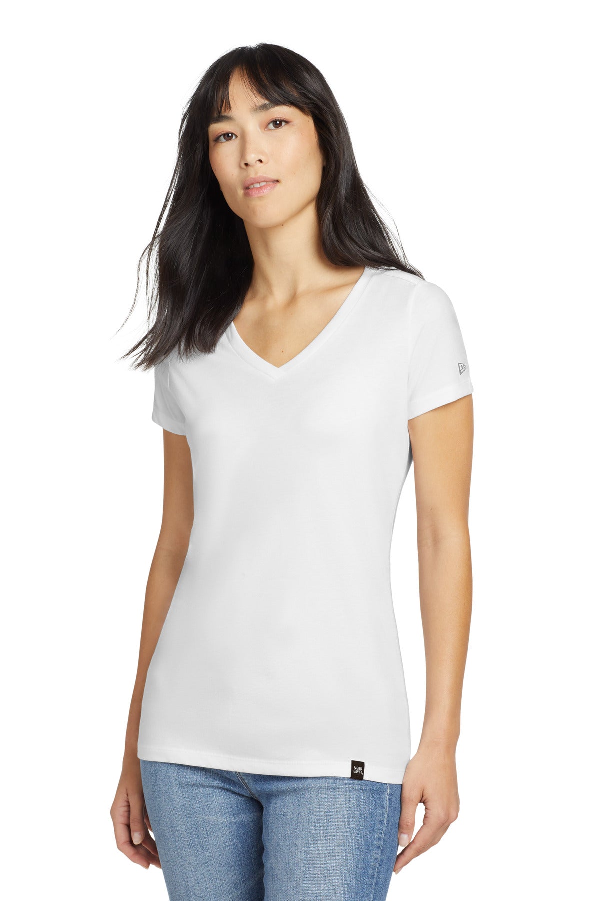 New Era ® Women's Heritage Blend V-Neck Tee LNEA101