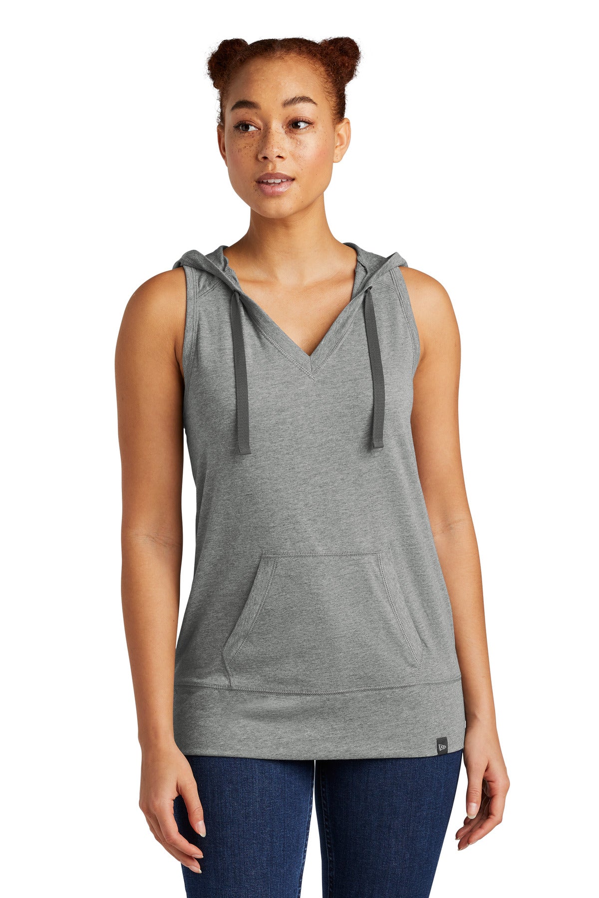 New Era ® Women's Heritage Blend Hoodie Tank LNEA106