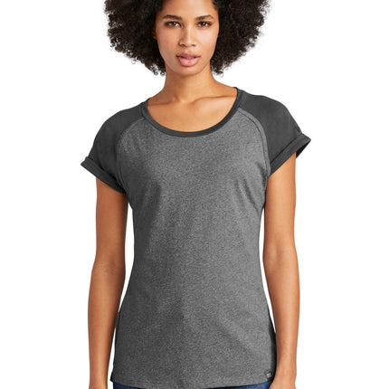 New Era  ® Women's Heritage Blend Varsity Tee. LNEA107