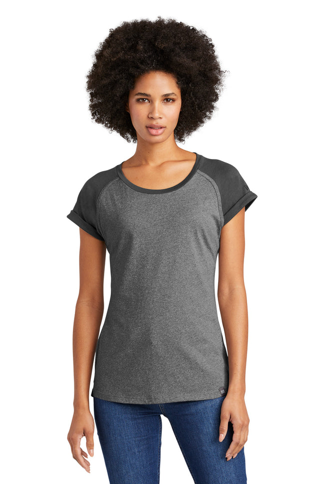 New Era  ® Women's Heritage Blend Varsity Tee. LNEA107