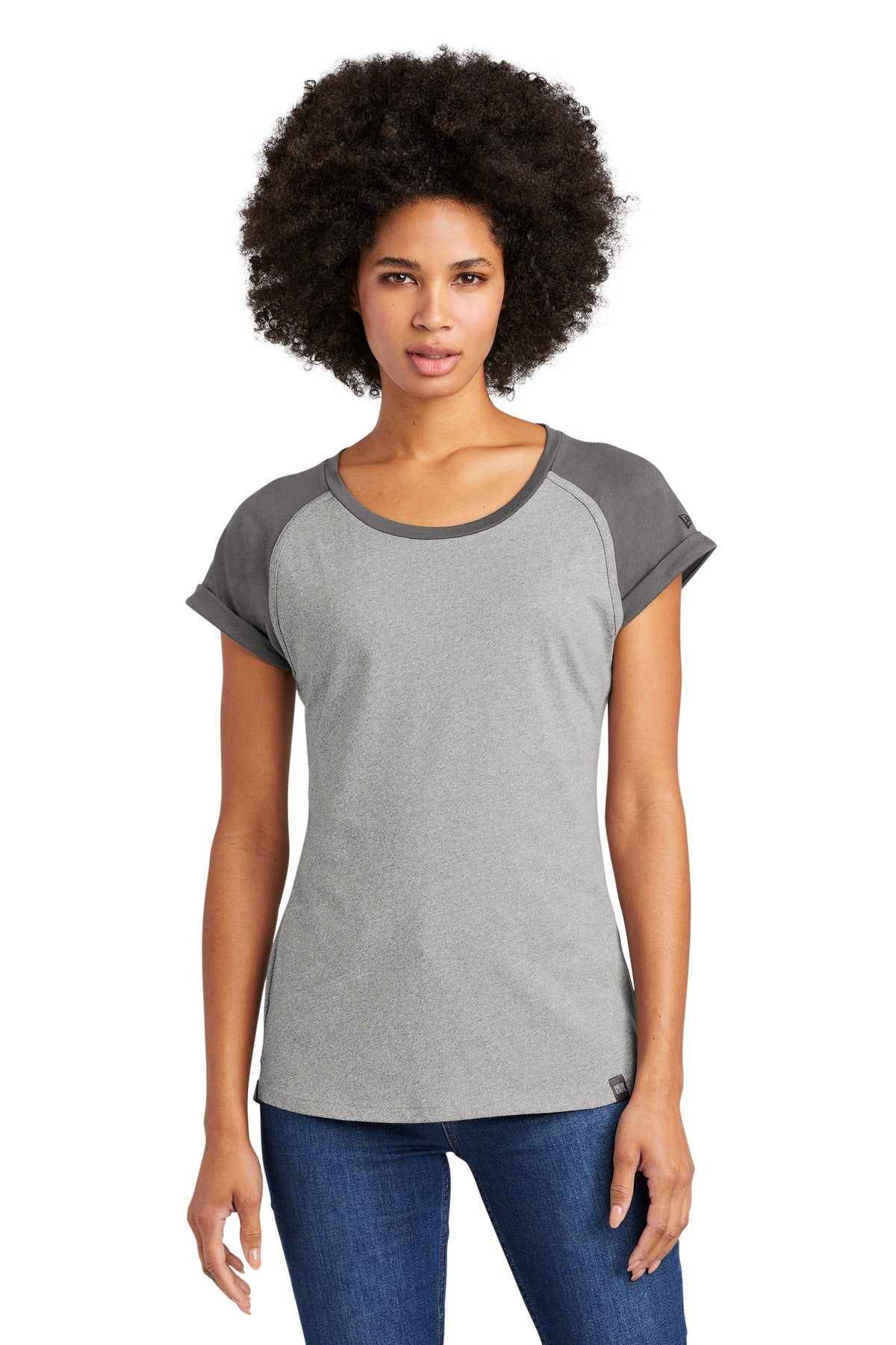 New Era ® Women's Heritage Blend Varsity Tee LNEA107