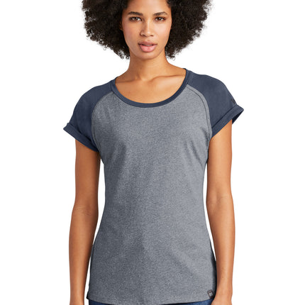 New Era  ® Women's Heritage Blend Varsity Tee. LNEA107