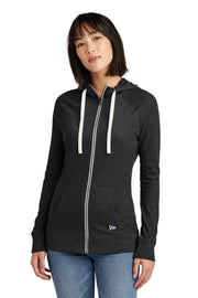 New Era® Women's Sueded Cotton Blend Full-Zip Hoodie LNEA122