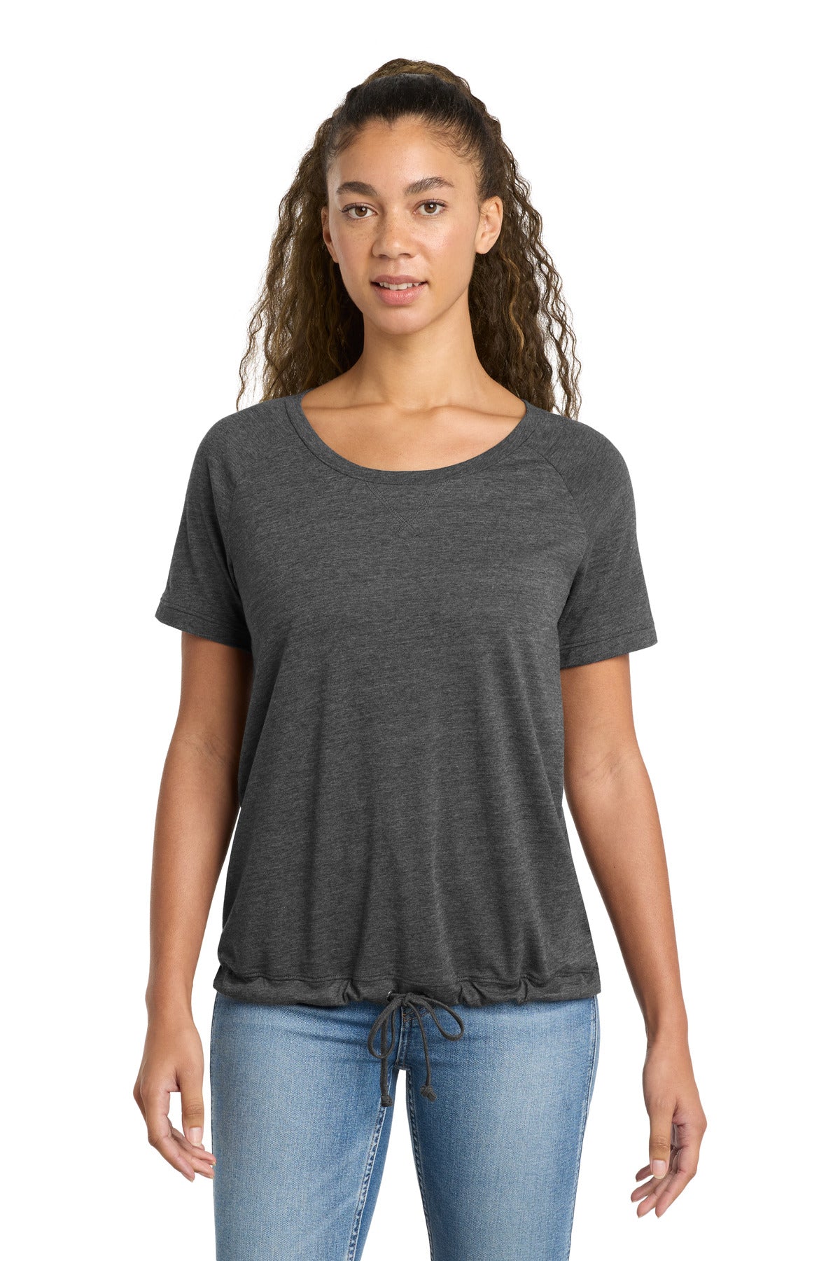 New Era ® Women's Tri-Blend Performance Cinch Tee LNEA133