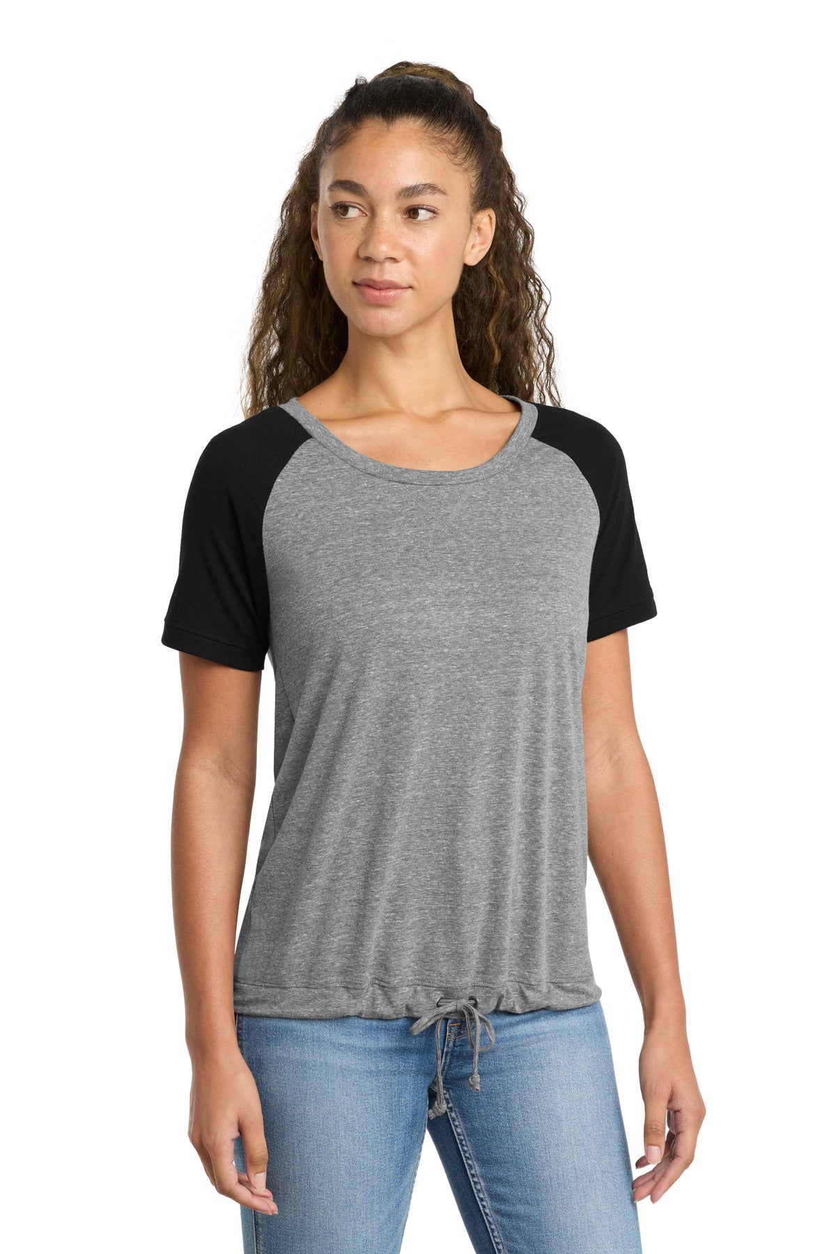 New Era ® Women's Tri-Blend Performance Cinch Tee LNEA133