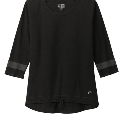 New Era  ® Women's Tri-Blend 3/4-Sleeve Tee LNEA136