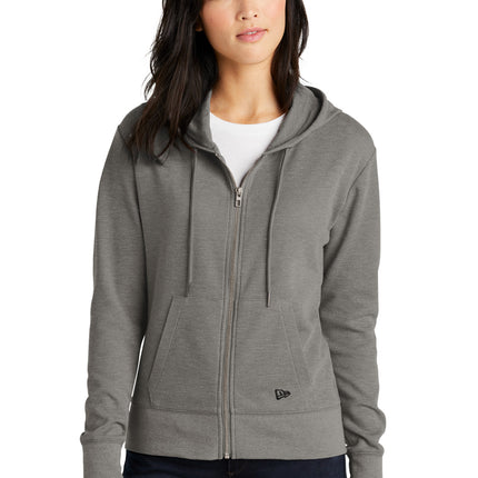 New Era ® Women's Thermal Full-Zip Hoodie LNEA141