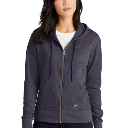 New Era ® Women's Thermal Full-Zip Hoodie LNEA141
