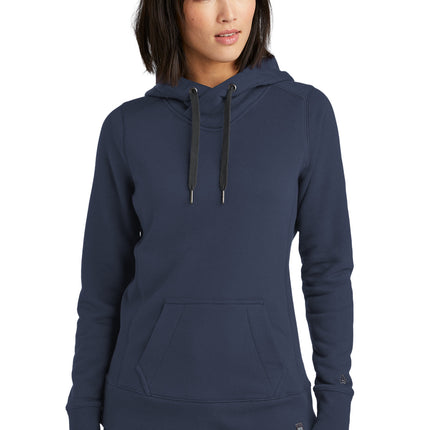 New Era  ® Women's French Terry Pullover Hoodie. LNEA500