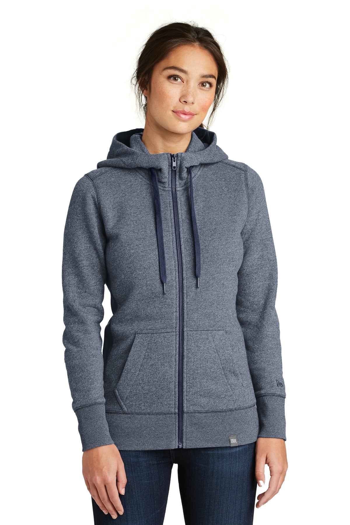 New Era ® Women's French Terry Full-Zip Hoodie LNEA502