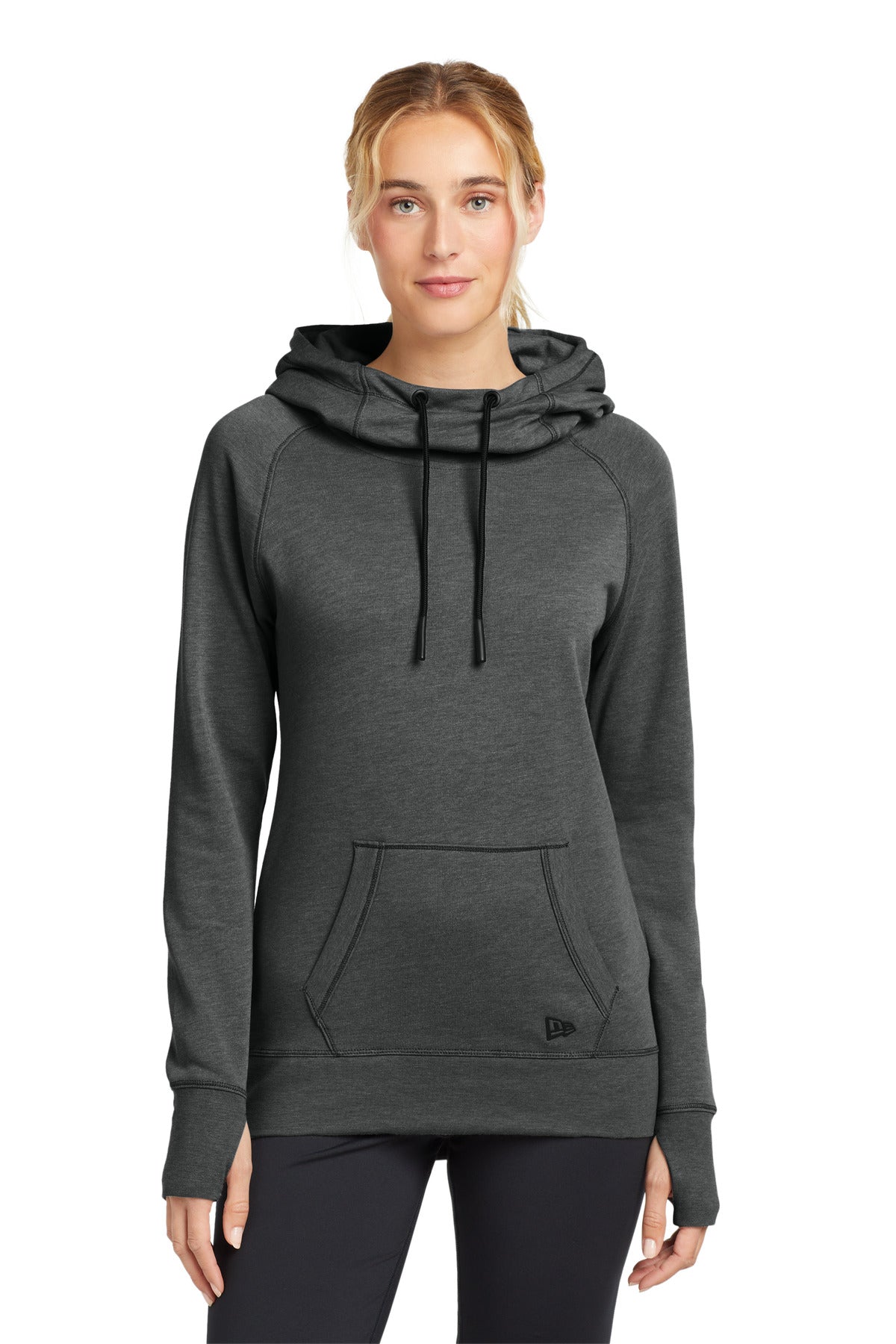New Era ® Women's Tri-Blend Fleece Pullover Hoodie LNEA510