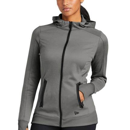 New Era  ® Women's Venue Fleece Full-Zip Hoodie. LNEA522