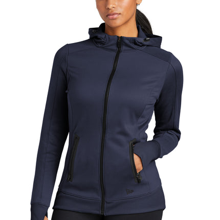 New Era  ® Women's Venue Fleece Full-Zip Hoodie. LNEA522