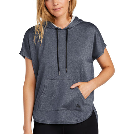 New Era  ® Women's Performance Terry Short Sleeve Hoodie LNEA533