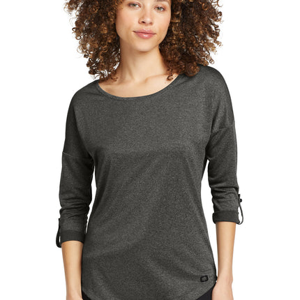 OGIO  ®  Women's Gravitate Scoop 3/4-Sleeve . LOG141