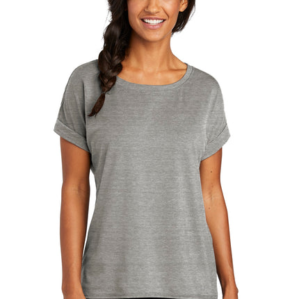 OGIO  ®  Ladies Luuma Cuffed Short Sleeve. LOG800