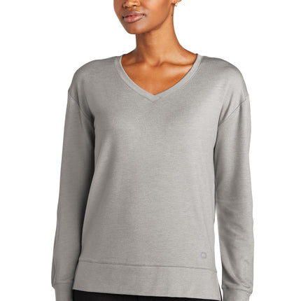 OGIO ®  Women's Luuma Flex Long Sleeve V-Neck LOG825
