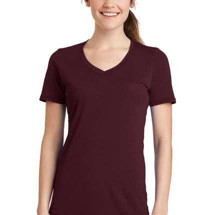 Port & Company ®  Women's Performance Blend V-Neck Tee. LPC381V