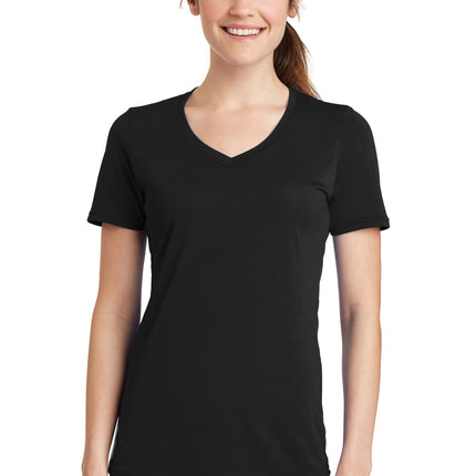 Port & Company ®  Women's Performance Blend V-Neck Tee. LPC381V