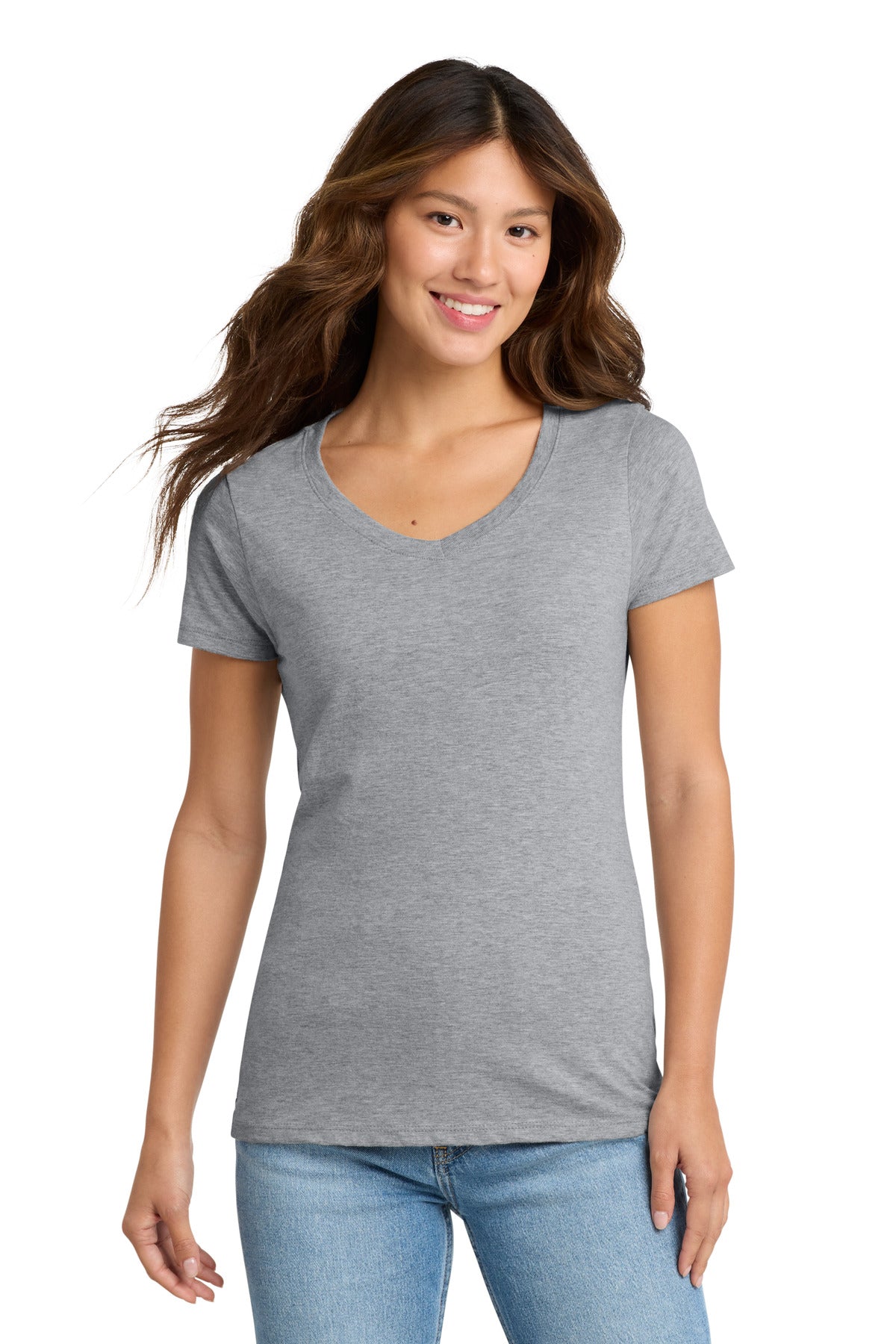 Port & Co™ Women's Fan Favorite V-Neck Tee LPC450V