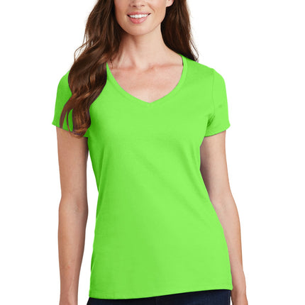 Port & Company ®  Women's Fan Favorite V-Neck Tee. LPC450V