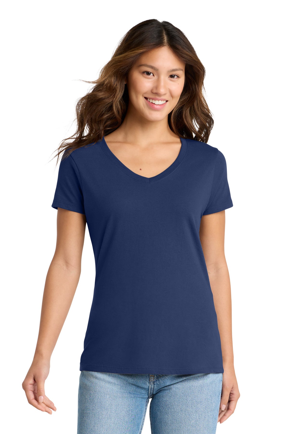 Port & Co™ Women's Fan Favorite V-Neck Tee LPC450V
