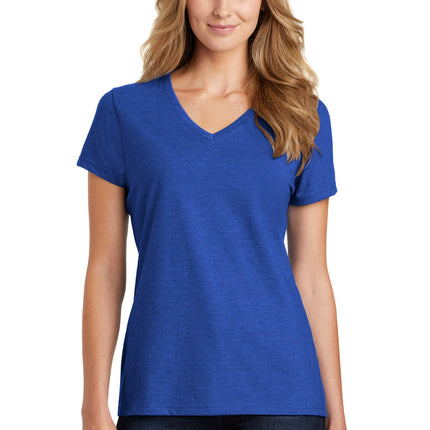 Port & Company  ®  Women's Fan Favorite™  Blend V-Neck Tee. LPC455V