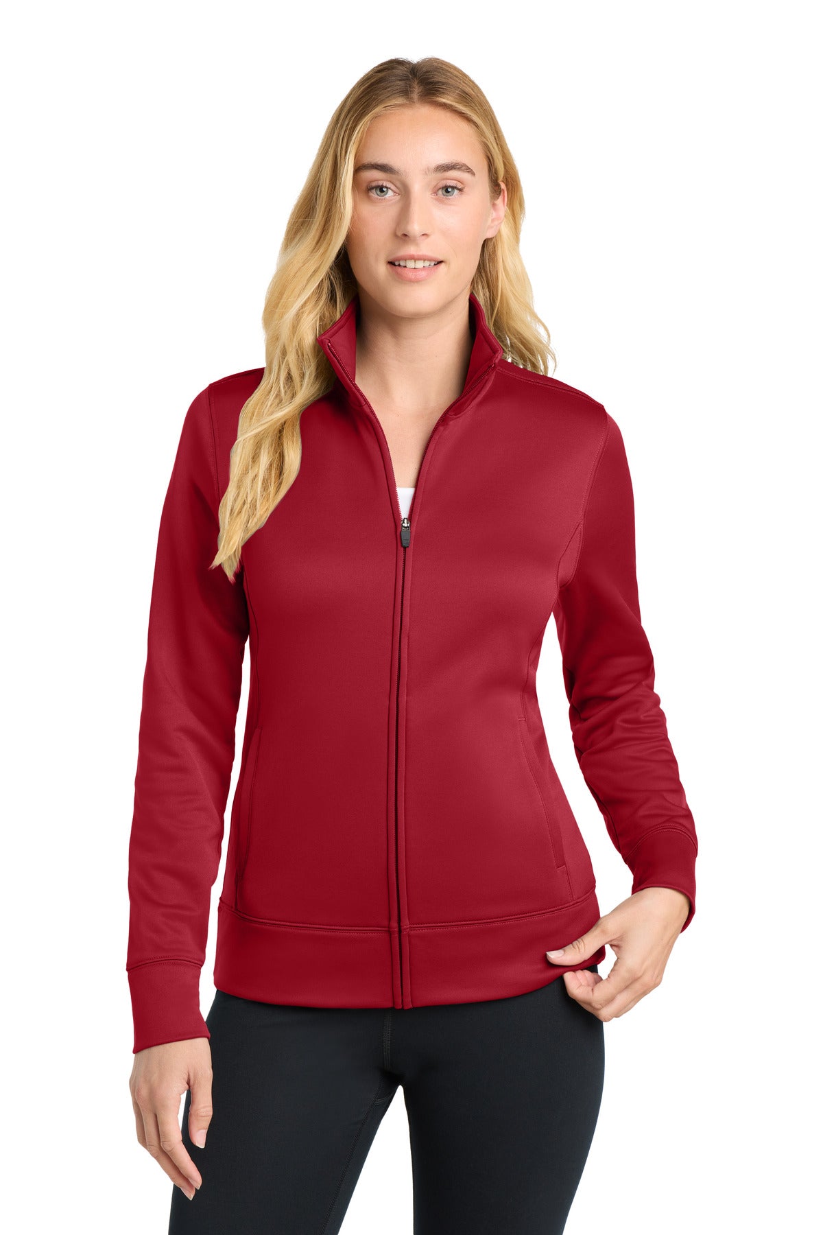 Sport-Tek® Women's Sport-Wick® Fleece Full-Zip Jacket LST241