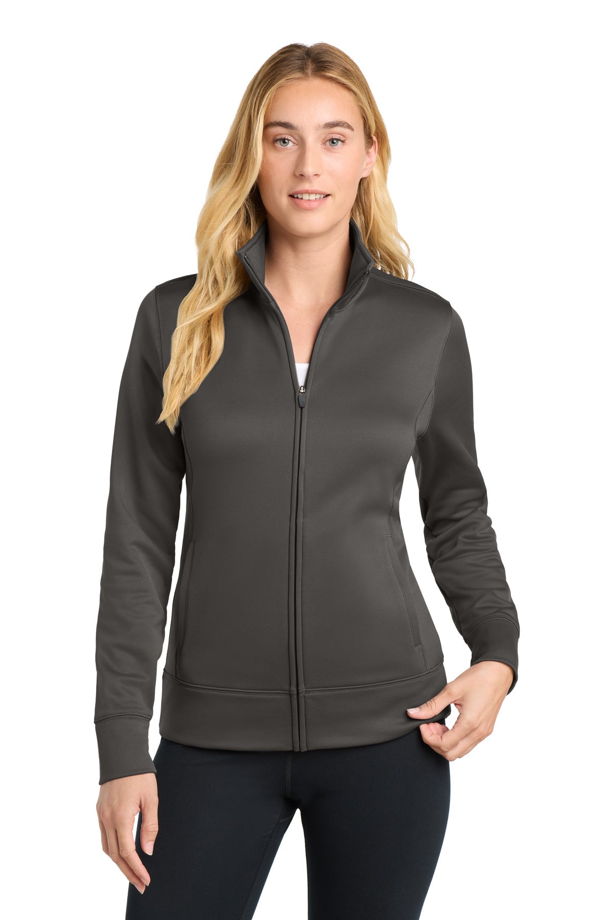 Sport-Tek® Women's Sport-Wick® Fleece Full-Zip Jacket LST241