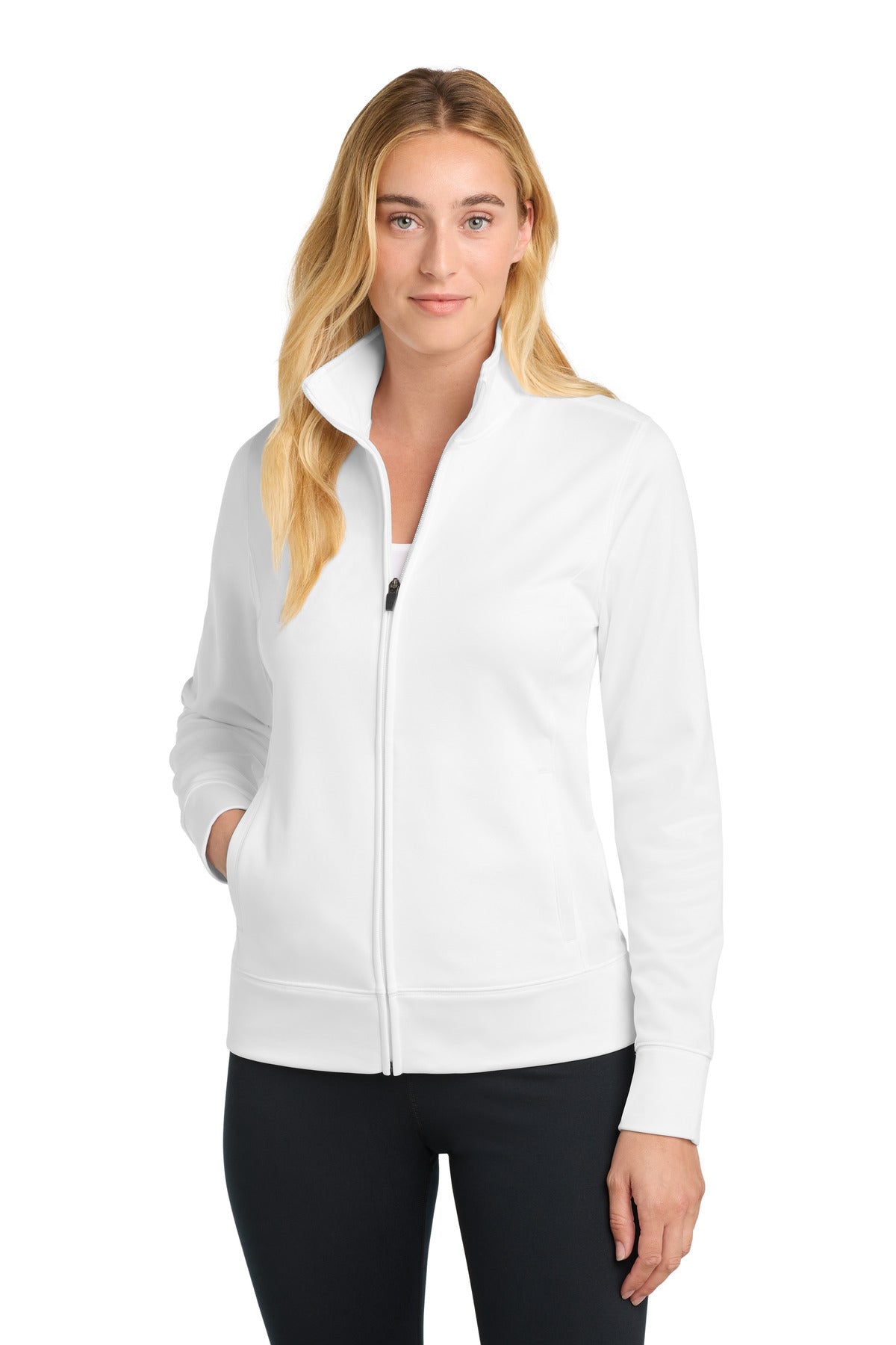 Sport-Tek® Women's Sport-Wick® Fleece Full-Zip Jacket LST241