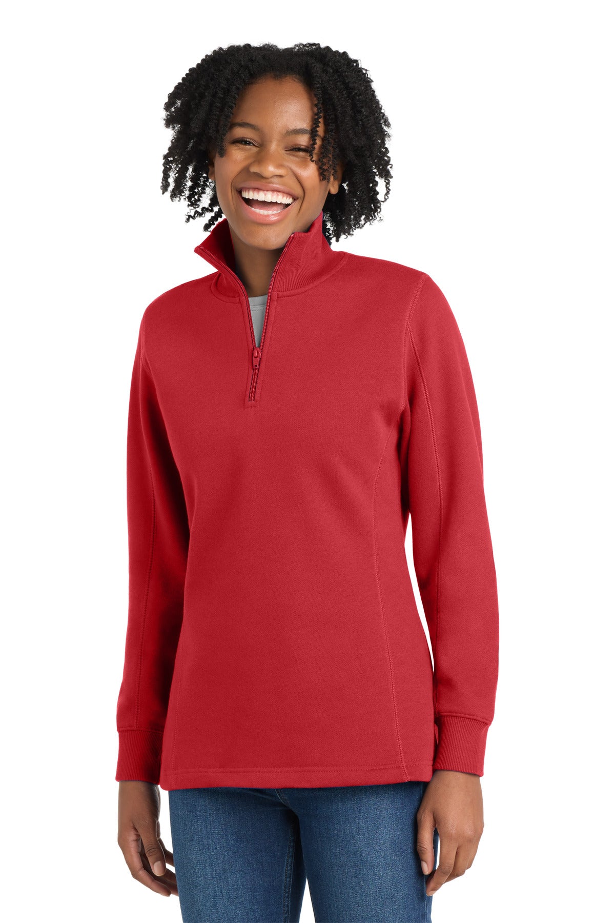 Sport-Tek® Women's 1/4-Zip Sweatshirt LST253