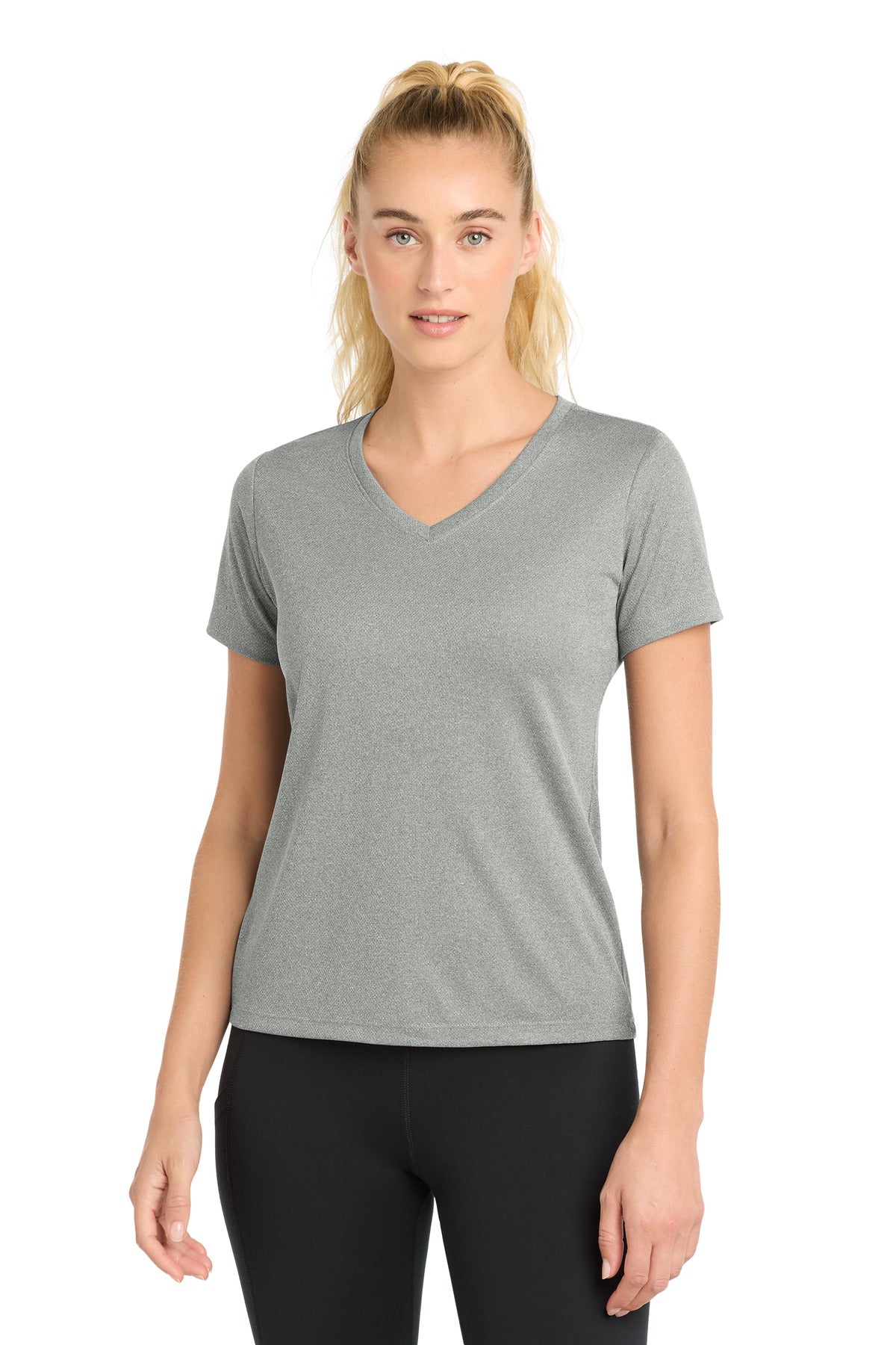 Sport-Tek® Women's PosiCharge® RacerMesh® V-Neck Tee LST340