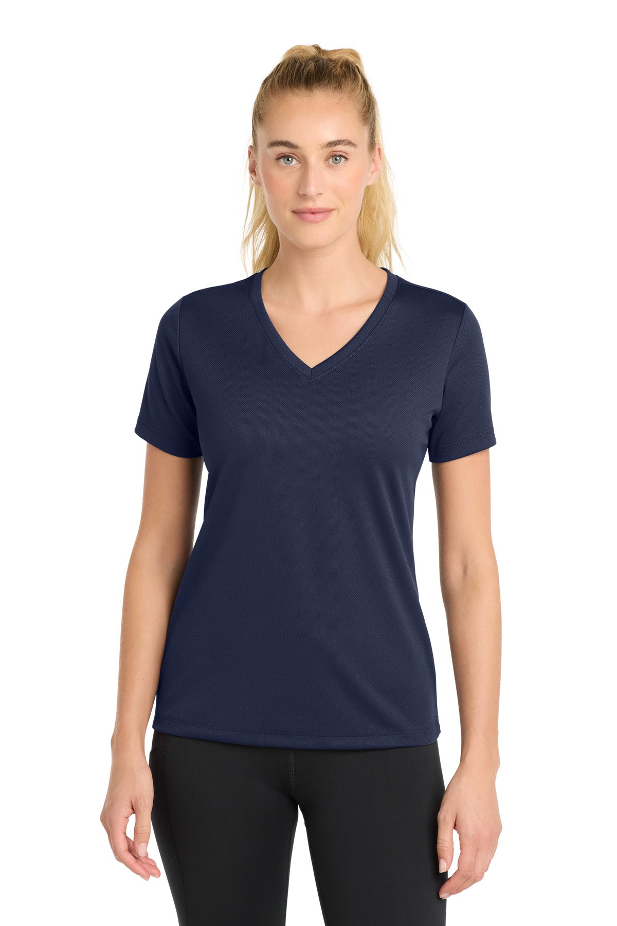 Sport-Tek® Women's PosiCharge® RacerMesh® V-Neck Tee LST340
