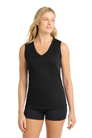 Sport-Tek® Women's Sleeveless PosiCharge® Competitor V-Neck Tee LST352