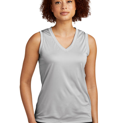 Sport-Tek ®  Women's Sleeveless PosiCharge ®  Competitor V-Neck Tee. LST352