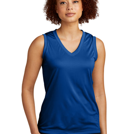 Sport-Tek ®  Women's Sleeveless PosiCharge ®  Competitor V-Neck Tee. LST352