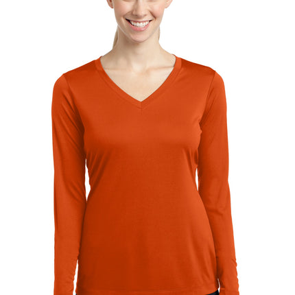 Sport-Tek ®  Women's Long Sleeve PosiCharge ®  Competitor™  V-Neck Tee. LST353LS