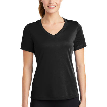 Sport-Tek ®  Women's PosiCharge ®  Competitor™ V-Neck Tee. LST353