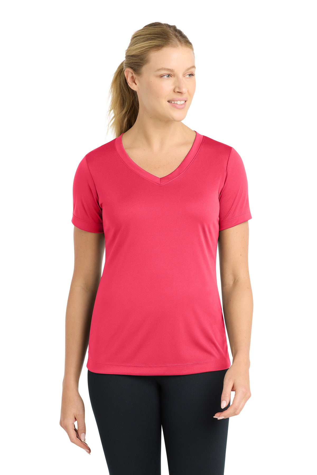 Sport-Tek® Women's PosiCharge® Competitor V-Neck Tee LST353