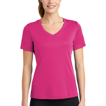 Sport-Tek ®  Women's PosiCharge ®  Competitor™ V-Neck Tee. LST353