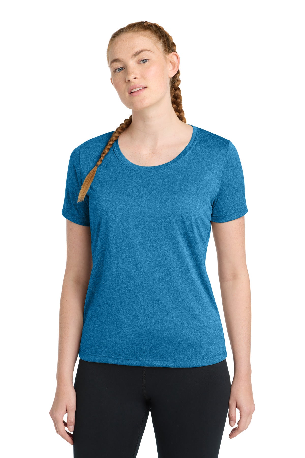 Sport-Tek® Women's Heather Contender Scoop Neck Tee LST360