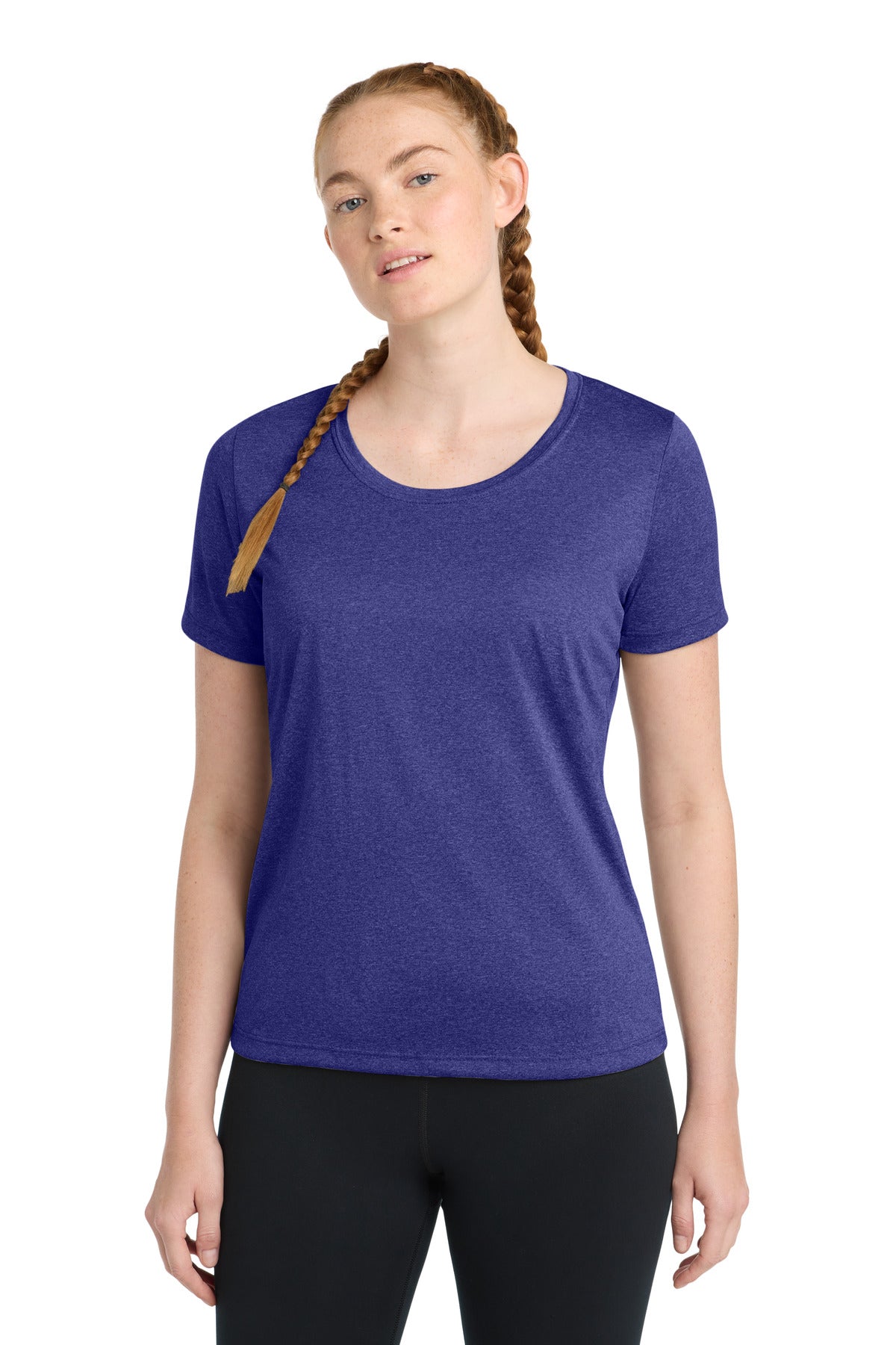Sport-Tek® Women's Heather Contender Scoop Neck Tee LST360