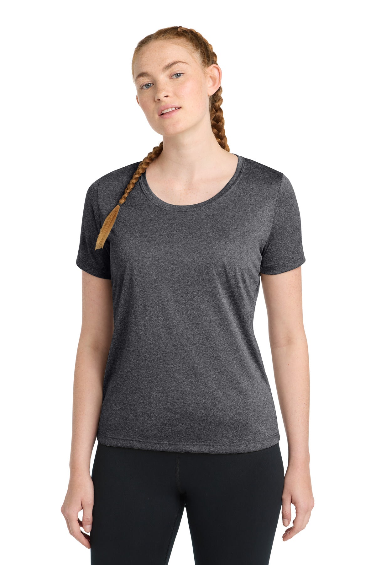 Sport-Tek® Women's Heather Contender Scoop Neck Tee LST360