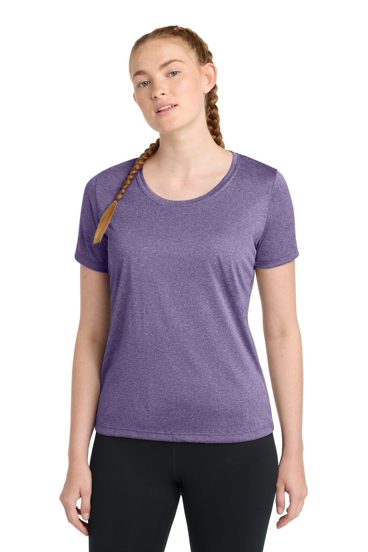 Sport-Tek® Women's Heather Contender Scoop Neck Tee LST360