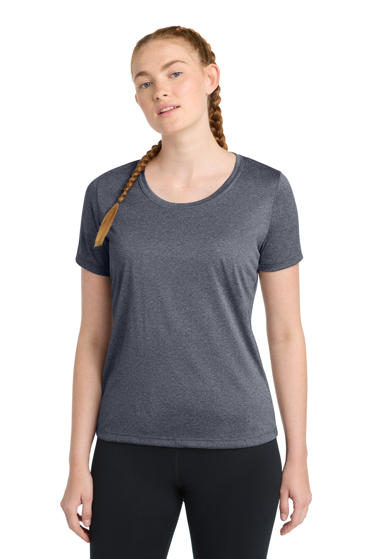 Sport-Tek® Women's Heather Contender Scoop Neck Tee LST360