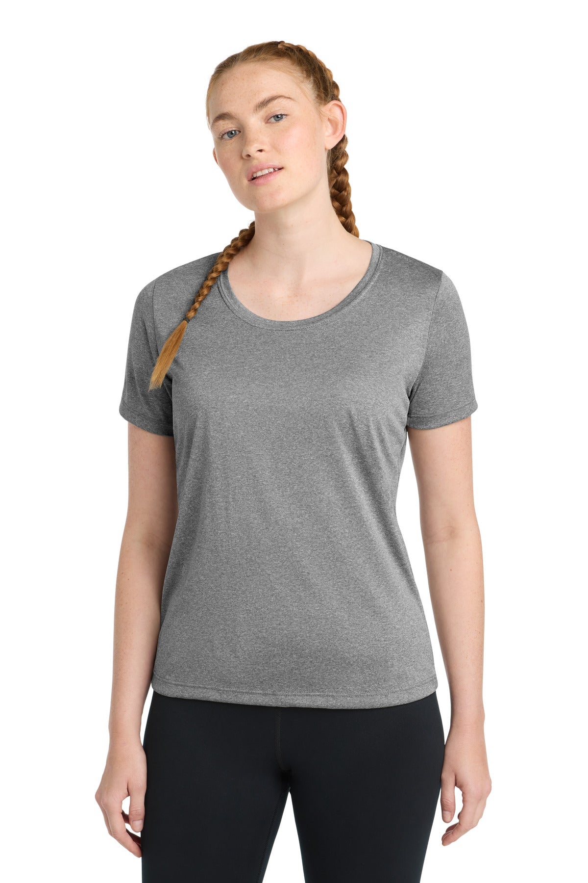 Sport-Tek® Women's Heather Contender Scoop Neck Tee LST360