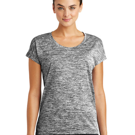 Sport-Tek ®  Women's PosiCharge ®  Electric Heather Sporty Tee. LST390