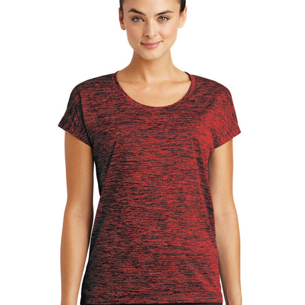 Sport-Tek ®  Women's PosiCharge ®  Electric Heather Sporty Tee. LST390