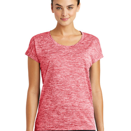 Sport-Tek ®  Women's PosiCharge ®  Electric Heather Sporty Tee. LST390
