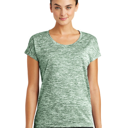 Sport-Tek ®  Women's PosiCharge ®  Electric Heather Sporty Tee. LST390